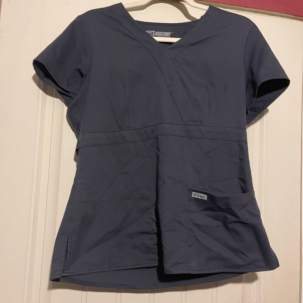 S/M Greys anatomy scrubs grey